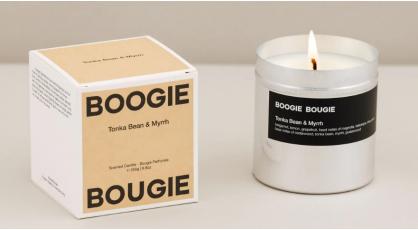 BOOGIE BOUGIE KAARS TONKA BEAN-MYRRH