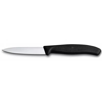 VICTORINOX SCHILMESJE 8CM ZWART SWISS CL